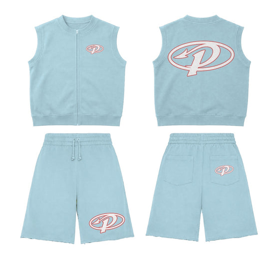 Kids P Set Cut Off (Cotton Candy)